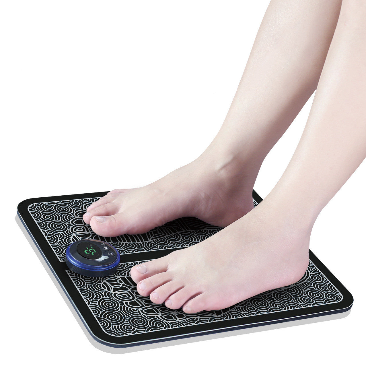 Pulse Sole Foot Massage Pad EMS Physiotherapy Foot Massage Machine USB Rechargeable Foot Reflexology Device