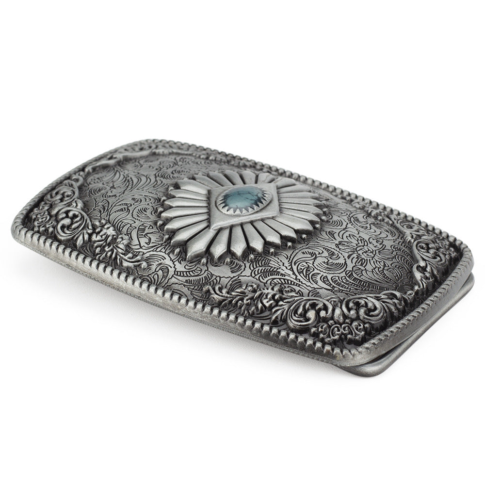 Pattern Alloy Belt Buckle Casual Belt Buckle