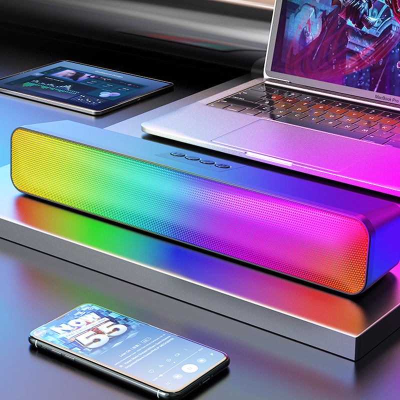 RGB Colorful LED Light Bluetooth Speaker