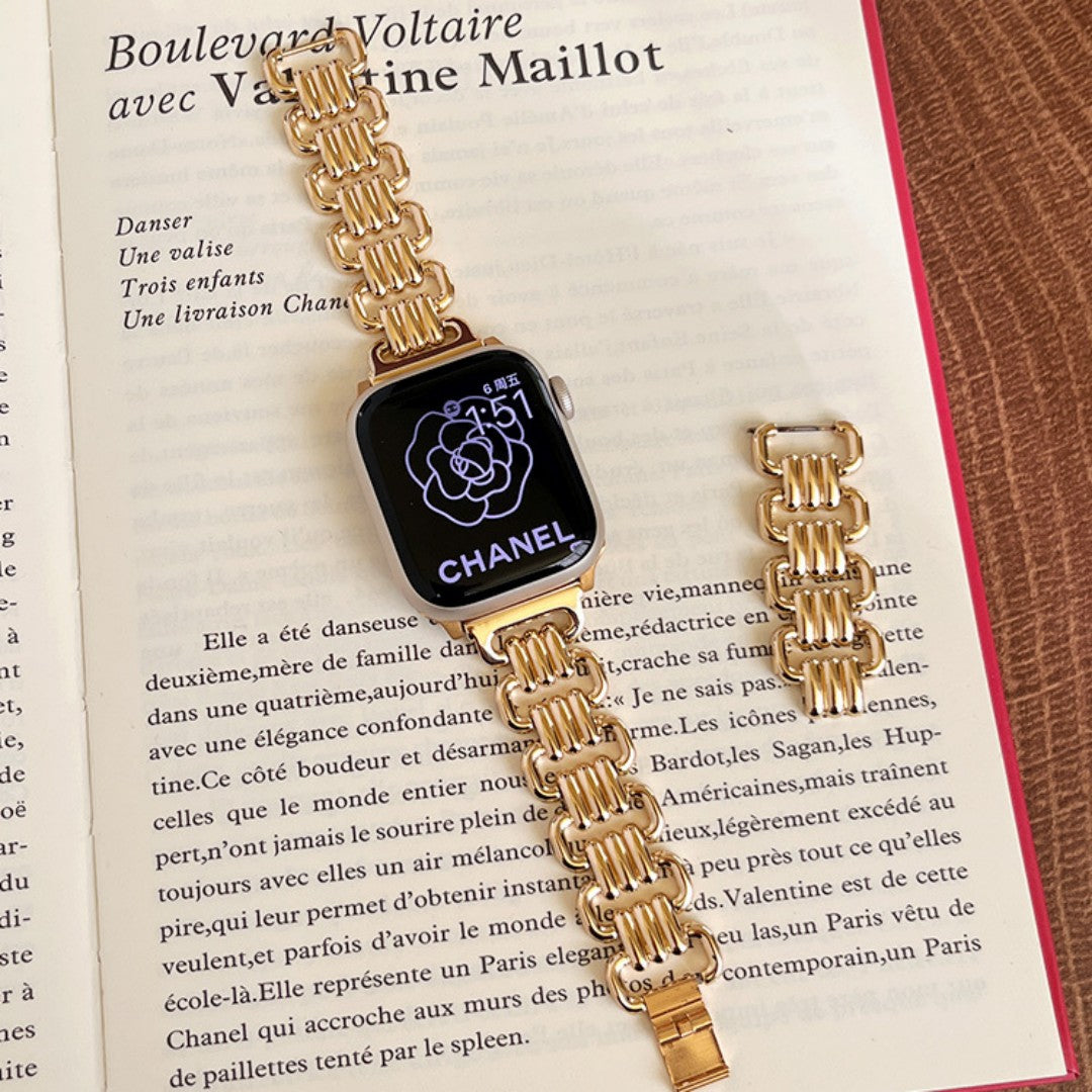 Watch 8 Represents All-matching Chain With Iwatch765 Generation SE Metal Ring Buckle